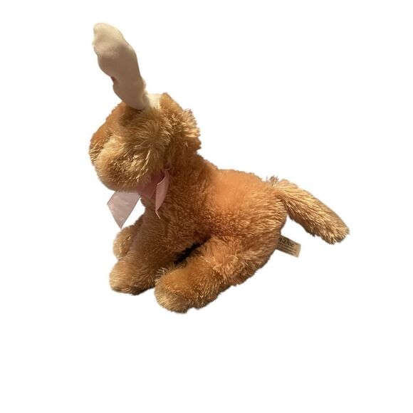 Dan Dee Kids Puppy Dog Plush with Bunny Ears Stuffed Animal Toy Brown Small - Picture 6 of 9